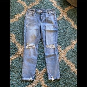 American Eagle Hi-Rise Skinny Super stretch Jeans Sz:16 NWOT